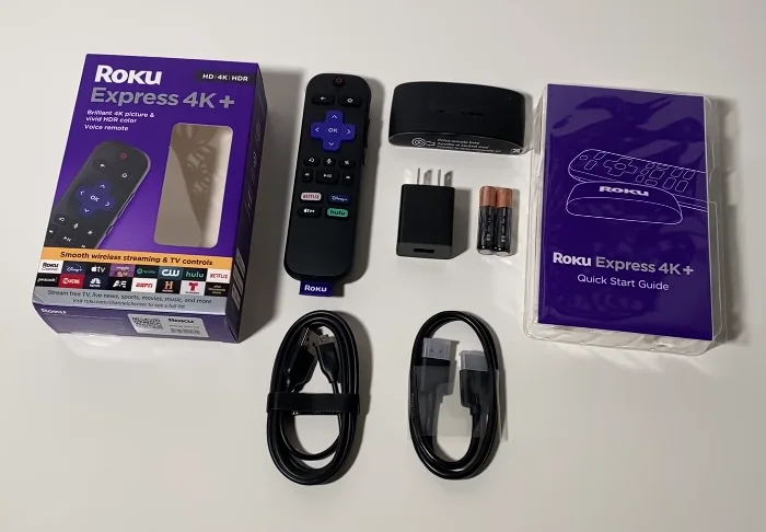 roku express 4K plus accessories