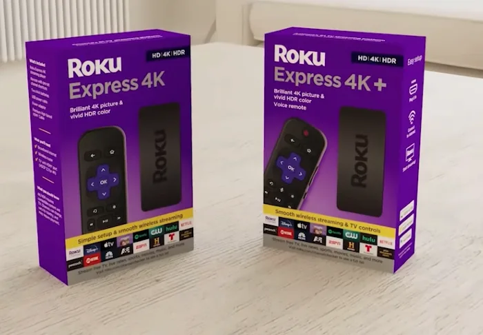 roku express 4K plus package