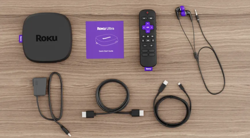 roku ultra package accessories