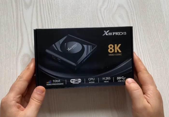 x88 pro 13 8k package