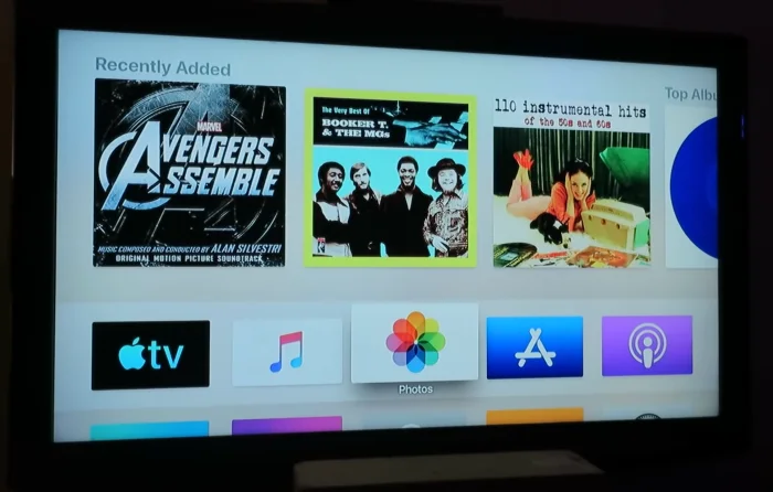 Apple TV HD interface